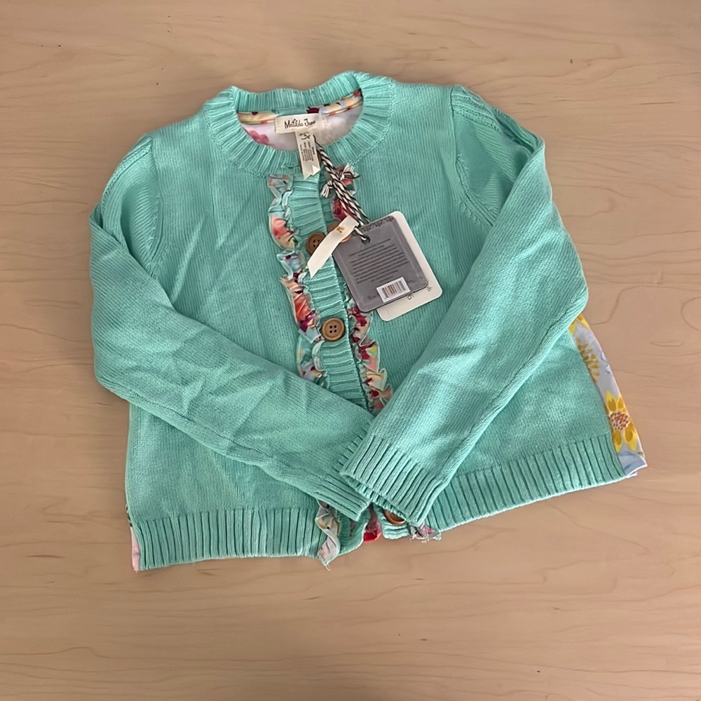 NWT Matilda Jane Old Fashioned Treat  Cardigan  Size 4